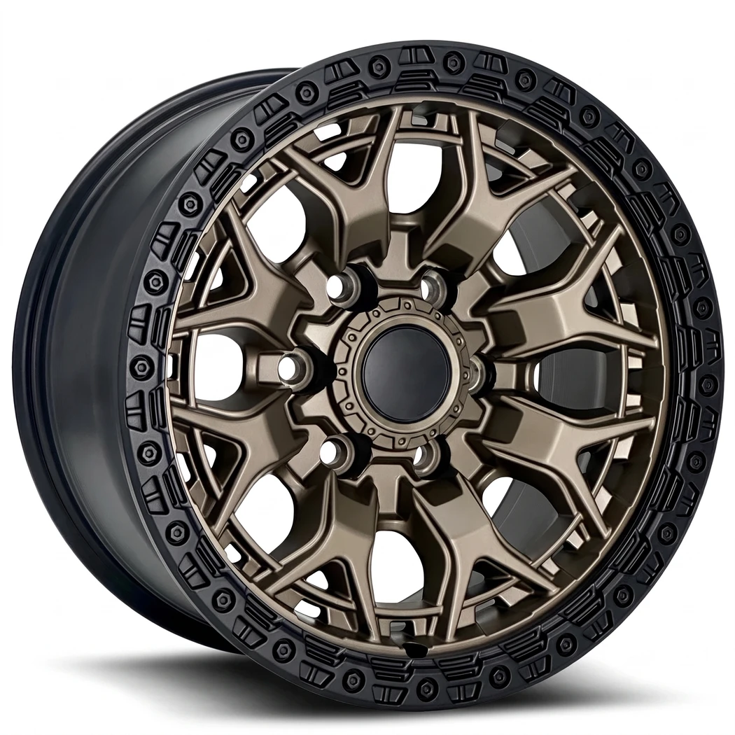 Kit 4 Rodas / Aro 17x9.0 (6x139) ET15 Modelo M31 Texas