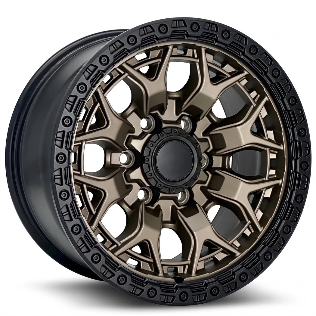 Kit 4 Rodas / Aro 17x9.0 (6x139) ET-5 Modelo M31 Texas