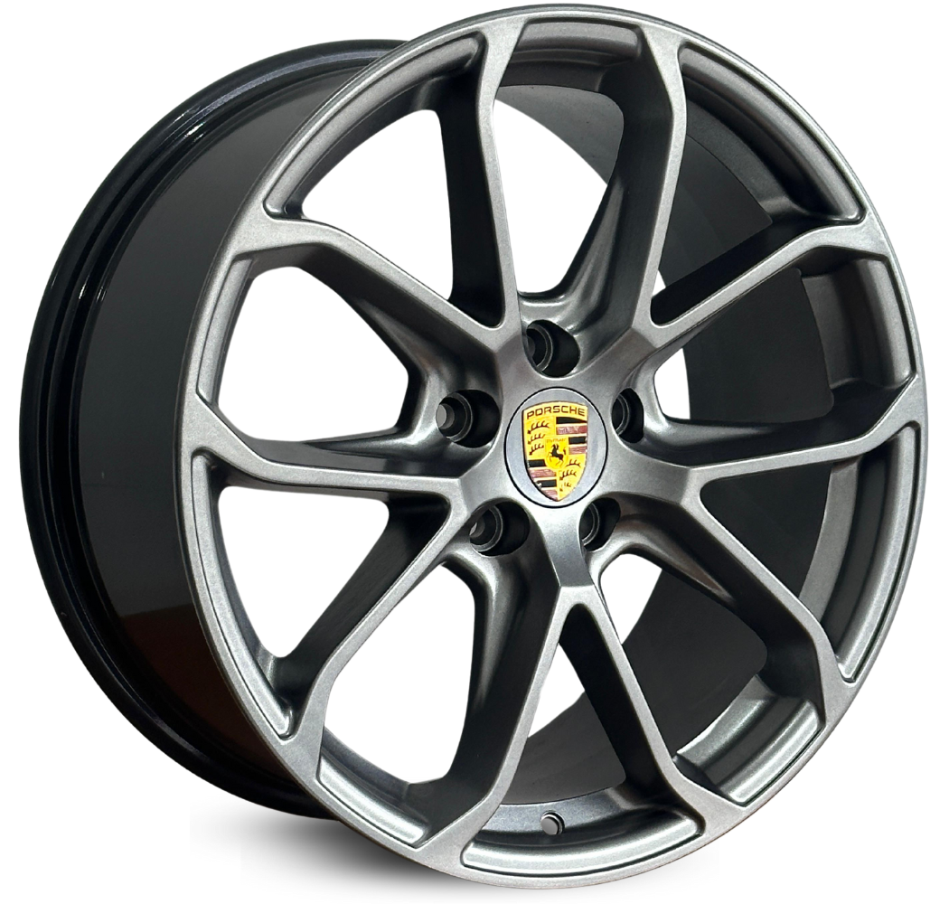 1 Roda / Aro 20x8.0 (5x112) ET42 Modelo Cayenne GTS
