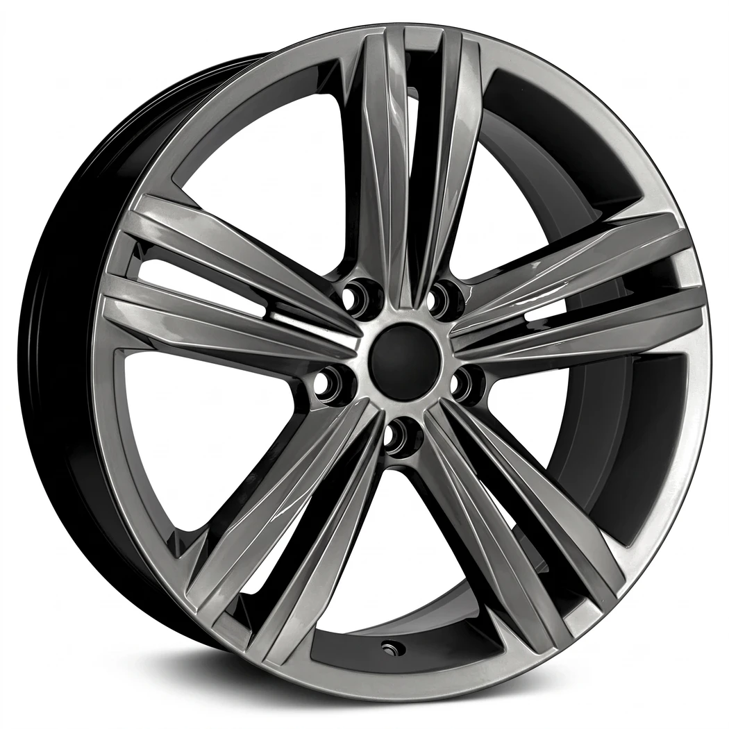 1 Roda / Aro 18x7.0 (5x100) ET38 Modelo S18 Tiguan R-line