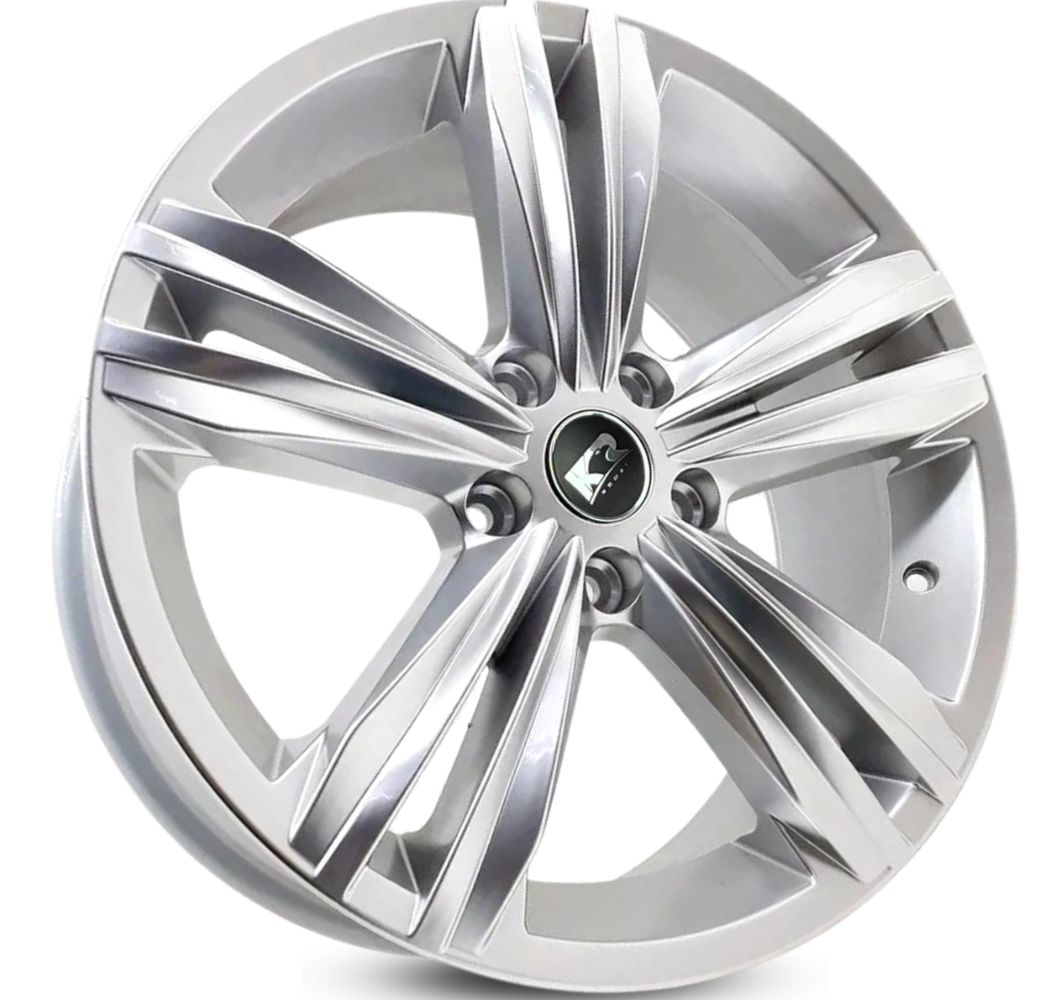 1 Roda / Aro 17x6.0 (5x100) ET42 Modelo S18 Tiguan R-line