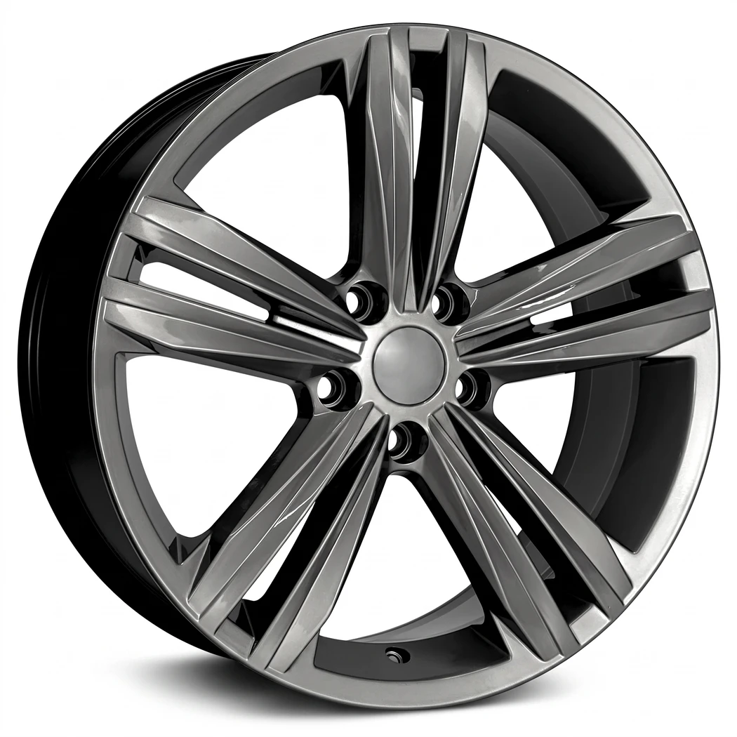 1 Roda / Aro 17x7.0 (5x112) ET38 Modelo S18 Tiguan R-line