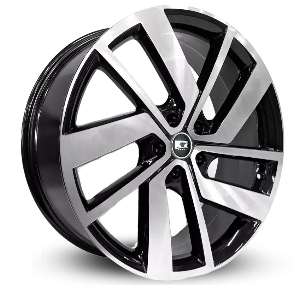 1 Roda / Aro 17x7.0 (5x112) ET45 Modelo S19 Jetta GLI