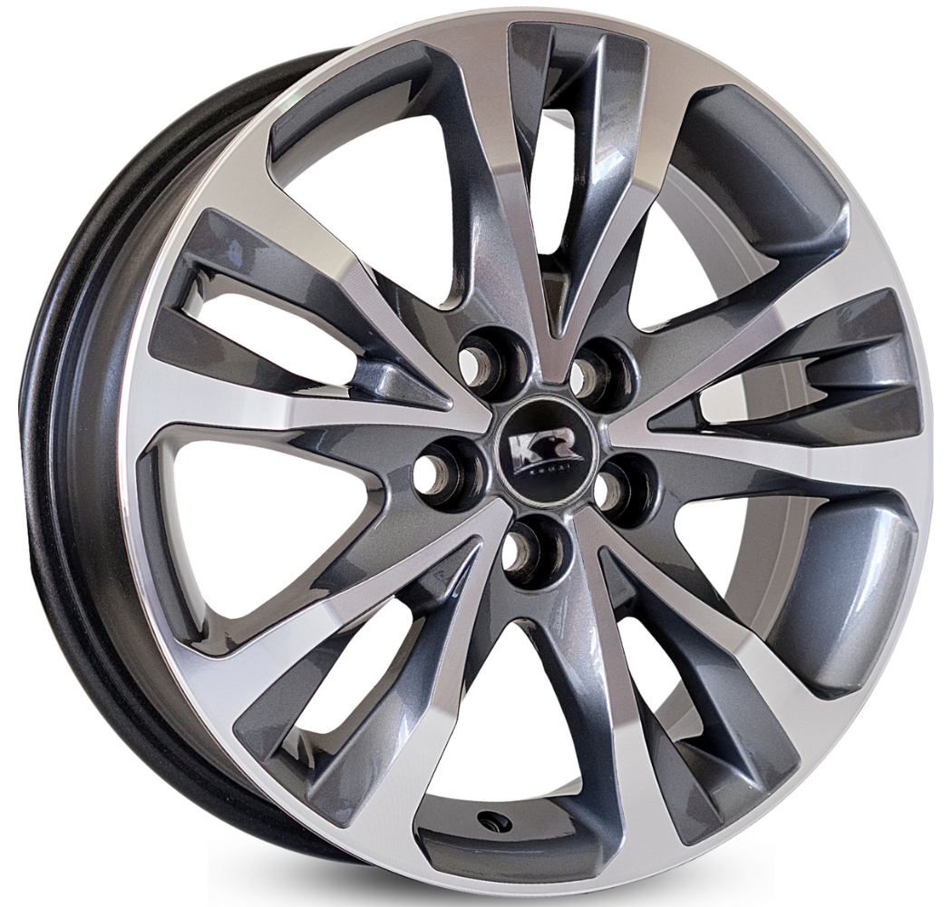1 Roda / Aro 16x6.0 (5x100) ET39 Modelo R89 Corolla Xrs