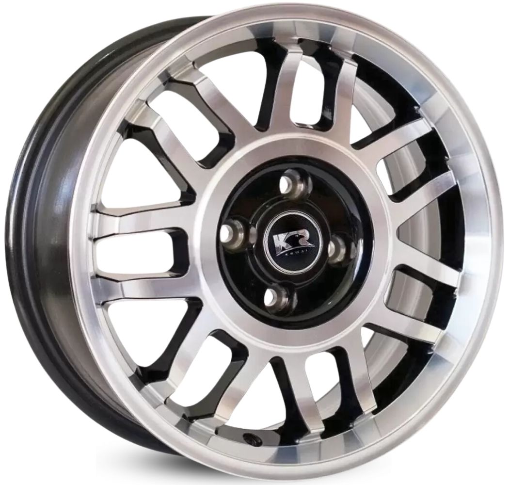 1 Roda / Aro 17x6.0 (4x100) ET42 Modelo R83 Gol GT