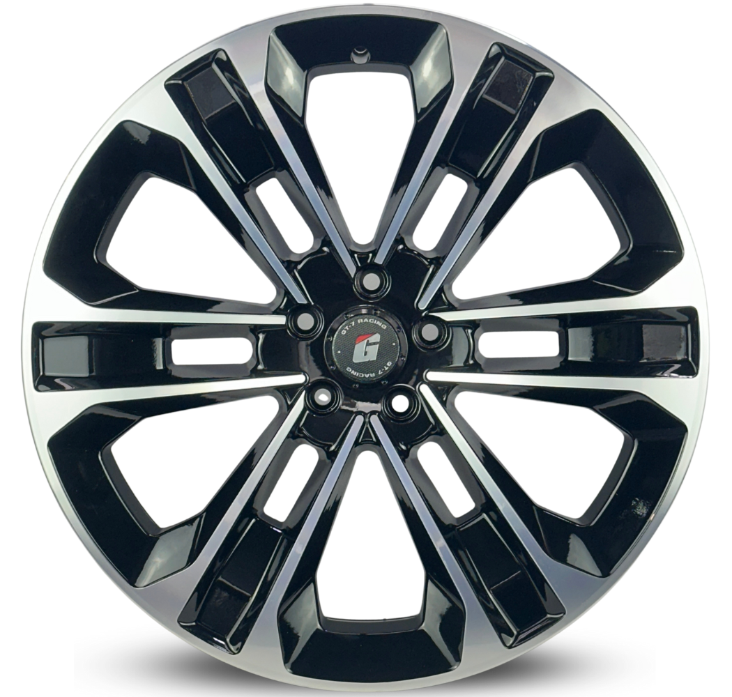 Jg 4 Rodas GT7 / Aro 22x9 (6x114) ET30 / Modelo Blazer