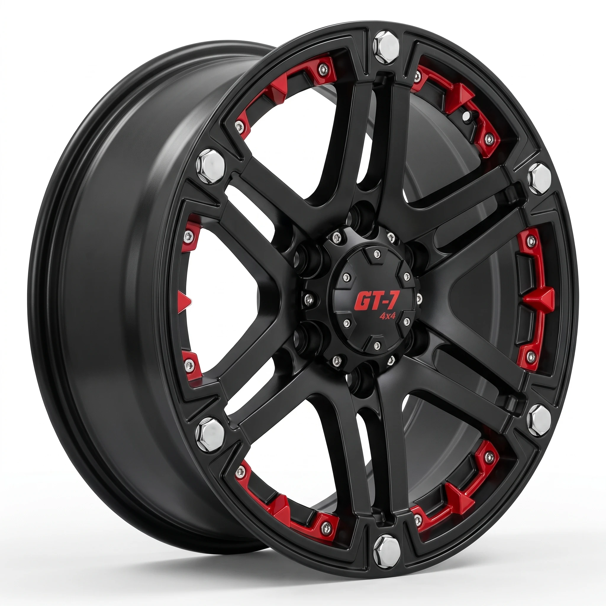 Jg 4 Rodas GT7 / Aro 17x9 (6x139) ET0 / Modelo Dakar