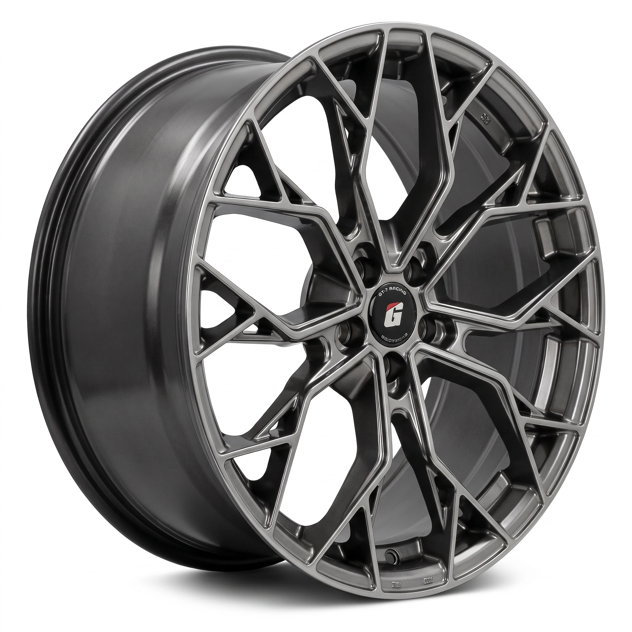 Jg 4 Rodas GT7 / Aro 22x9 (5x114) ET38 / Modelo Gtsport