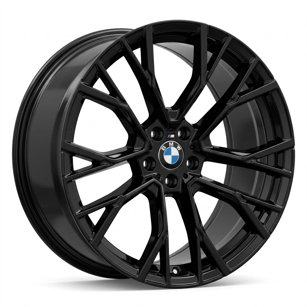 Kit 4 Rodas / Aro 20x9.0 e 10.5 (5x112) Mod. X6M Competition