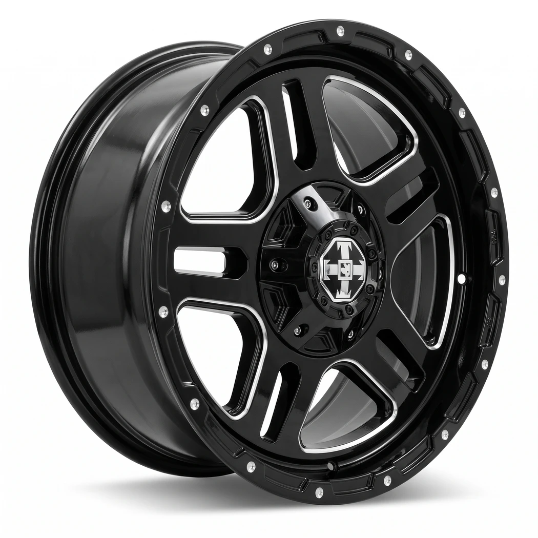 Kit 4 Rodas / Aro 17x9.0 (6x139) ET10 Modelo Kalahari