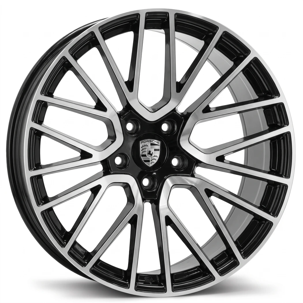 Kit 4 Rodas / Aro 22x10.0 e 11.0 (5x130) ET48/61 Modelo PO12