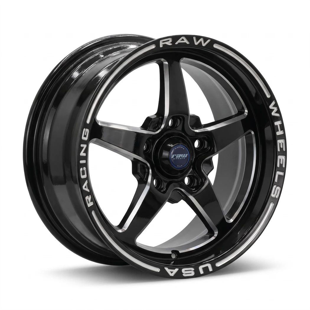 Kit 4 Rodas / Aro 15x7.0 (5x114) ET30 Modelo Five