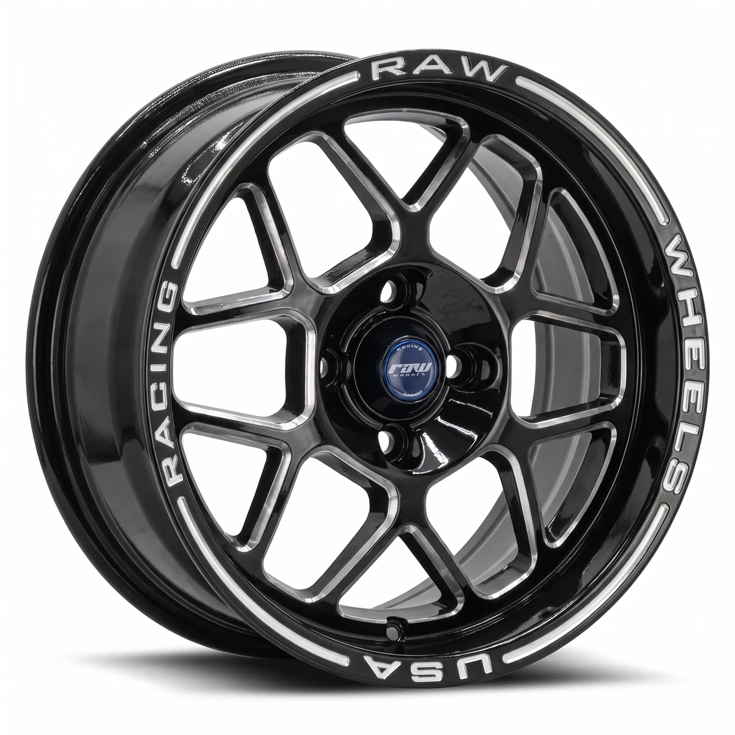 Kit 4 Rodas / Aro 15x7.0 (5x114) ET30 Modelo Six