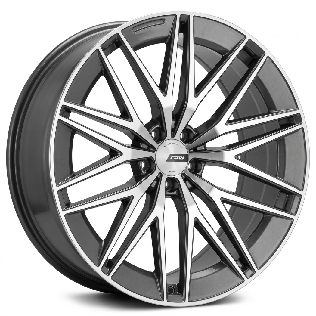 Kit 4 Rodas / Aro 22x10.0 e 11.5 (5x112) ET56/53 Modelo M52