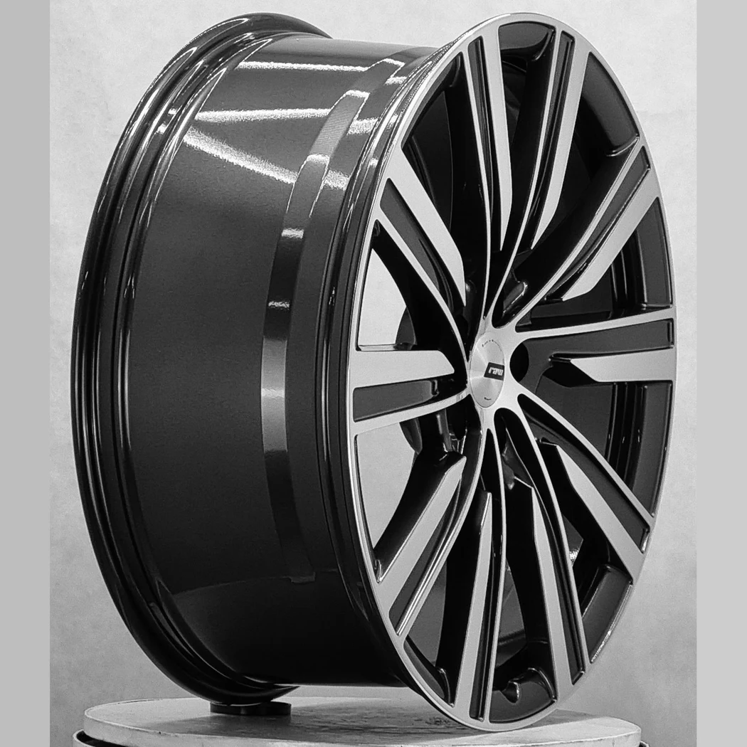 Kit 4 Rodas / Aro 22x9.5 (5x120) ET45 Modelo Aberdeen