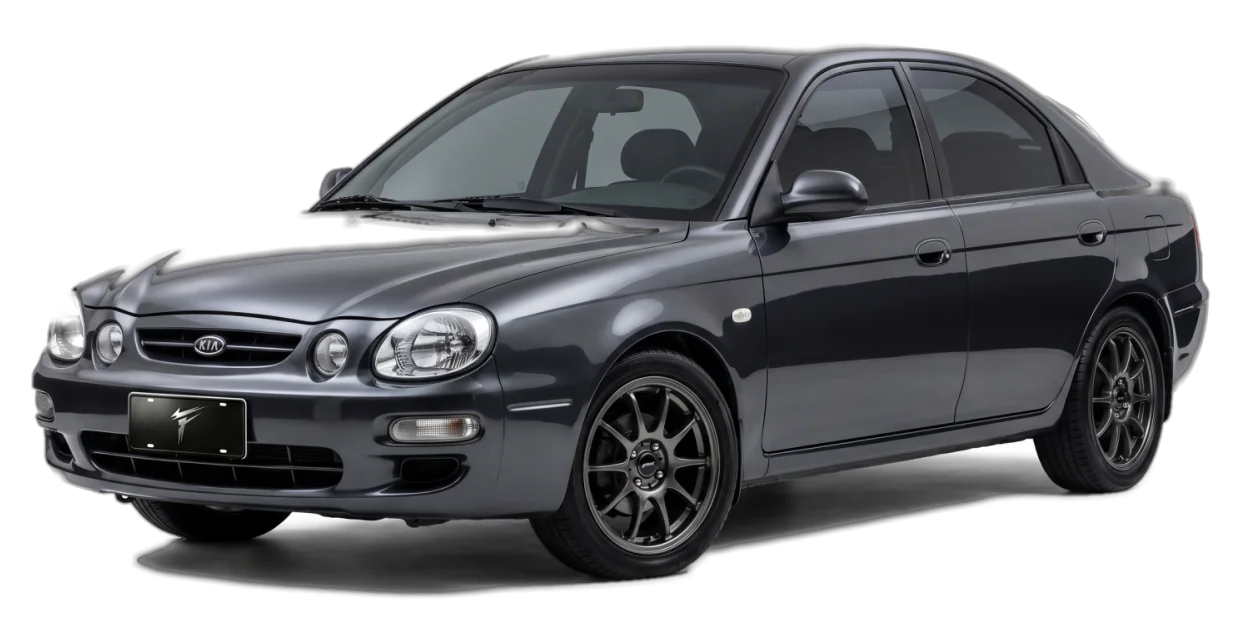 Guia de Rodas Kia Shuma 1998-2000: furação, tala e offset | Manfor Wheels