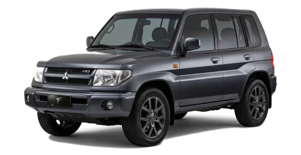 Guia de Rodas Mitsubishi Pajero iO 1999-2002: furação, tala e offset | Manfor Wheels
