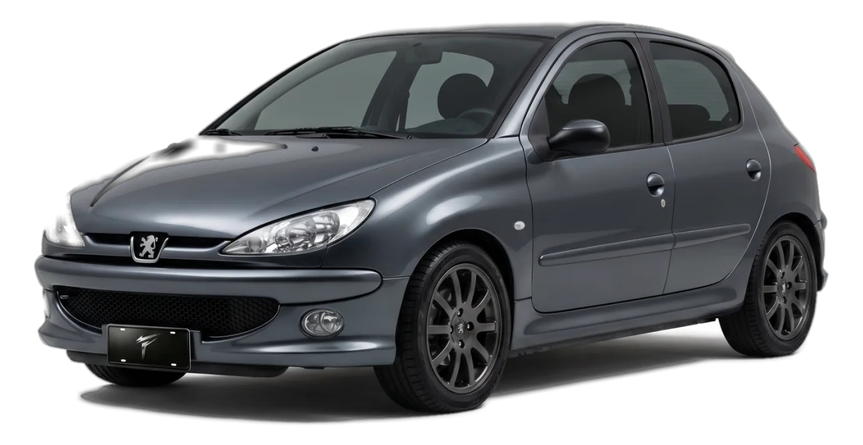 Guia de Rodas Peugeot 206 1999-2010: furação, tala e offset | Manfor Wheels