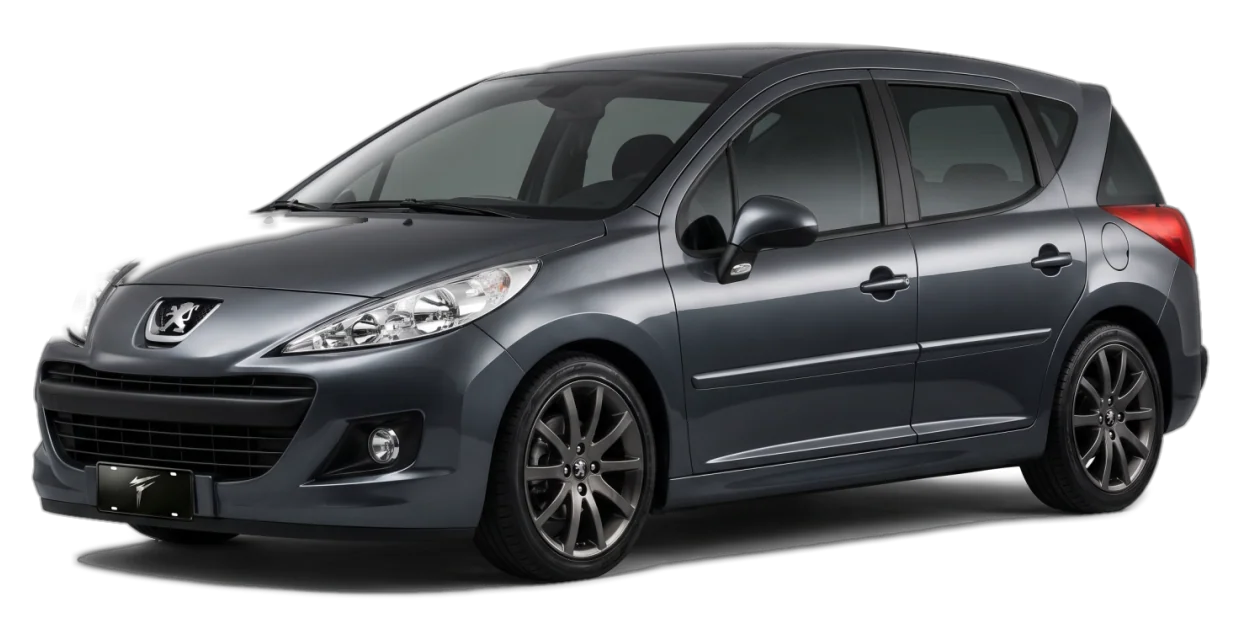 Guia de Rodas Peugeot 207 SW 2009-2013: furação, tala e offset | Manfor Wheels
