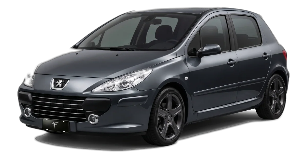 Guia de Rodas Peugeot 307 2002-2012: furação, tala e offset | Manfor Wheels