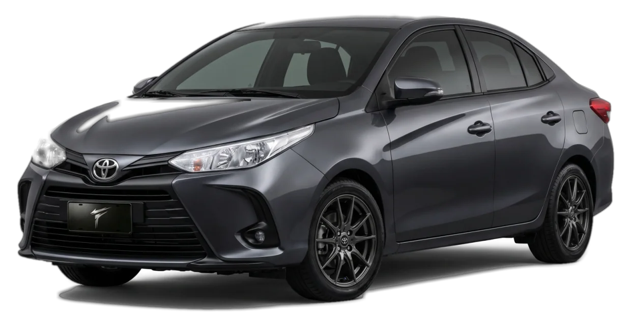 Guia de Rodas Toyota Yaris Sedan 2019-Atualmente: furação, tala e offset | Manfor Wheels