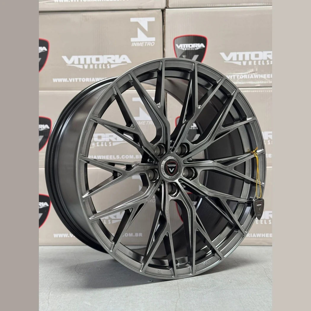 Kit 4 Rodas Vittoria / Aro 20x8.5 (5x112) ET40 Mod. Alabama